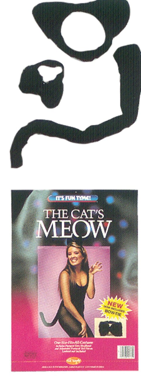 The Costume Center Black Cats Meow Instant Women Adult Halloween Costume - One Size